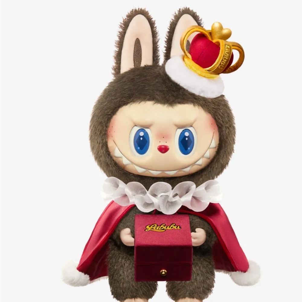 THE MONSTERS Let's Checkmate Series-Vinyl Plush Doll with box